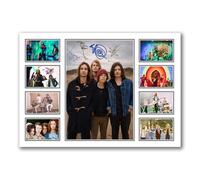 Tame Impala Australian Psychedelic Rock Band Signed Poster Print | Limited Edition Autograph Fan Gift | Collectible Music Memorabilia Merchandise | Group Photo Collage Wall Art (A4 Unframed)