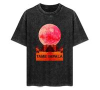 Tame Impala Mens T-Shirt Black Graphic Unisex Tee Shirt M