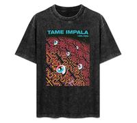 Tame Impala Psycho Rock Band Poster Men T-Shirt Black Unisex Tops Casual Tee 3XL