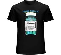 Tame Impala Slow Rush Tour Tshirt Gift for Rock Fan Black