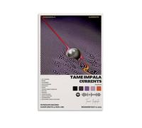 Tame Poster Impala Album Currents Poster Canvas Wall Art Decor Painting for Home Living Room Bedroom 24x36inch(60x90cm) Unframe-style