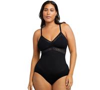 Maidenform Tame Your Tummy Lace Bodysuit, Black, Size L, Women Black