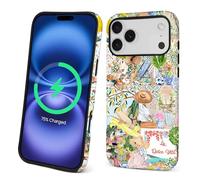 TAMEFOX Case for iPhone 17 Pro Max,[Compatible with MagSafe],Anti Drop Scratch Protective Magnetic Cover for Women Girl-Italian Summer Coast Girly Collage