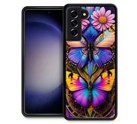 TAMEFOX for Samsung Galaxy S23 Case,Beautiful Butterfly Galaxy S23 Case Slim Soft Shockproof TPU Women Girls Boys Protective Cover Case for Samsung Galaxy S23 6.1-inch
