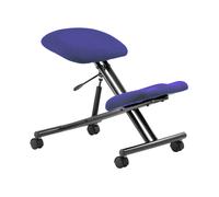 Tamega Kneeling Office Stool, Stevia Blue