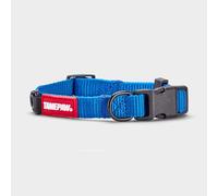 Tamepaw Airform Adjustable Dog Collar for Small, Medium & Large Dogs - Soft, Strong and Lightweight with Safety Buckle and ID Attachment (Blue, Small)