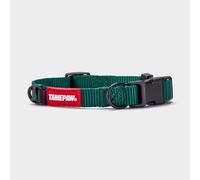 Tamepaw Airform Adjustable Dog Collar for Small, Medium & Large Dogs - Soft, Strong and Lightweight with Safety Buckle and ID Attachment (Green, Small)