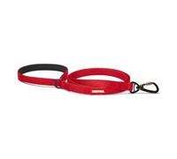 Tamepaw Dog Lead, 150cm Nylon, Padded Handle, Lock Carabiner, Red, Small