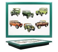Tamersgifts Cushioned Laptrays Lap Tray TV Dinner Bean Bag Padded Cushion Gift (4x4 Vehicles Lap tray)