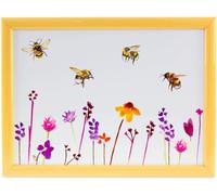 Tamersgifts Cushioned Laptrays Lap Tray TV Dinner Bean Bag Padded Cushion Gift (Busy Bee Laptray)