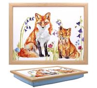 Tamersgifts Cushioned Laptrays Lap Tray TV Dinner Bean Bag Padded Cushion Gift (Foxes Laptray)