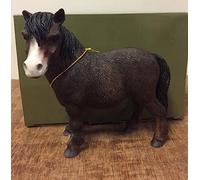 Tamersgifts Horse Ornament Figurines (Brown Shetland Pony Statue)