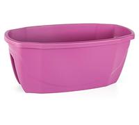 Tamersgifts Large Plant Flower Pots Oval Bridge Planters Decking Balcony Railing Hanging (Cherry)