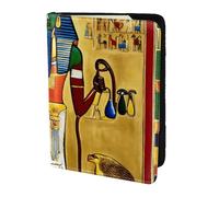 Tamiger Ancient Egypt Tribe Series Print 5.5in Passport Travel Document Wallet Unisex Gift for Vacations Business Trips