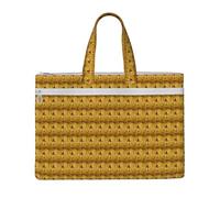 Tamiger Ancient Egypt Tribe Series Print Canvas Tote Document Office Shopping Commuting Business Trips Storage File Bag