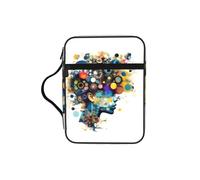 Tamiger Artificial Intelligence Brain Print Bible Storage Bag Scripture Holder Religious Organizer Christian Gift Accessory