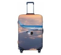 Tamiger Beautiful Sky Airplane Print Elastic Washable Baggage Protector Universal Suitcase Cover Travel Luggage Cover