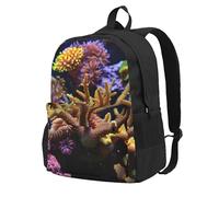 Tamiger Coral Reef Print Large Capacity Unisex Bag Water-Resistant Lightweight Outdoor Weekend Getaways