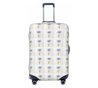 Tamiger Daisy Flower Picture Print Elastic Washable Baggage Protector Universal Suitcase Cover Travel Luggage Cover