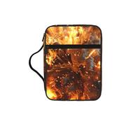 Tamiger Explosion Firework 3D Print Bible Storage Bag Scripture Holder Religious Organizer Christian Gift Accessory