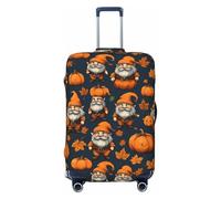 Tamiger Halloween Pumpkin Print Stretch Universal Suitcase Cover Luggage Protector Elastic Travel Accessory Storage