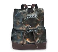 Tamiger Horror Ghost Skull Print Stylish Women'S Backpack Versatile Rucksack Daily Travel Bag Work Weekend Getaway
