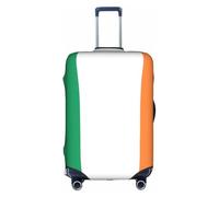 Tamiger Irish Flag Print Universal Travel Suitcase Cover Luggage Protector Elastic Lightweight Reusable
