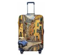 Tamiger Italian Street Print Elastic Washable Baggage Protector Universal Suitcase Cover Travel Luggage Cover