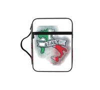 Tamiger Italy Map Outline Print Bible Storage Bag Scripture Holder Religious Organizer Christian Gift Accessory