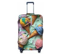 Tamiger Many Colored ice Cream Print Elastic Washable Baggage Protector Universal Suitcase Cover Travel Luggage Cover