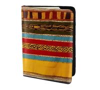 Tamiger Native American Pattern Print 5.5in Passport Travel Document Wallet Unisex Gift for Vacations Business Trips