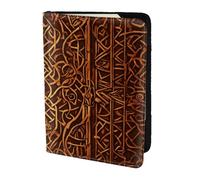 Tamiger Native American Print 5.5in Passport Travel Document Wallet Unisex Gift for Vacations Business Trips