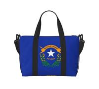 Tamiger Nevada State Flag Print Hand Travel Bag Adjustable Lightweight Weekend Casual Sling Bags Tote Vacation Gym