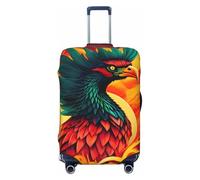 Tamiger Phoenix Print Stretch Universal Suitcase Cover Luggage Protector Elastic Travel Accessory Storage