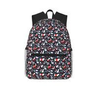 Tamiger Scandinavian Animals Print Unisex Lightweight Casual Comfort Backpack Daily Work Travel Hiking Commuting
