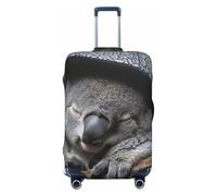 Tamiger Sleeping Koala Cap Print Elastic Washable Baggage Protector Universal Suitcase Cover Travel Luggage Cover