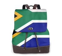 Tamiger South African Flag Print Stylish Women'S Backpack Versatile Rucksack Daily Travel Bag Work Weekend Getaway