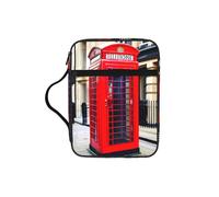 Tamiger Telephone Booth Print Bible Storage Bag Scripture Holder Religious Organizer Christian Gift Accessory