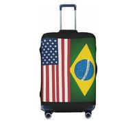 Tamiger United States Brazil Print Elastic Washable Baggage Protector Universal Suitcase Cover Travel Luggage Cover
