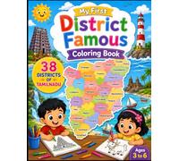 Tamil Nadu Adventure Coloring Book: A Fun and Educational Tamil Nadu Landmarks Coloring Book for Kids Ages 3-6 | Learn Famous Places, Culture, and Heritage Through Coloring