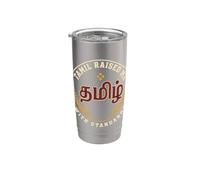 Tamil Pride Tamil Language Tamil Heritage Gift Stainless Steel Insulated Tumbler