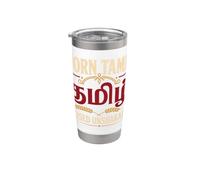 Tamil Pride Tamil Language Tamil Heritage Gift Stainless Steel Insulated Tumbler