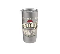 Tamil Pride Tamil Language Tamil Heritage Gift Stainless Steel Insulated Tumbler