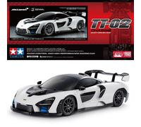 Tamiya 1/10 scale R/C model car assembly kit McLaren Senna (TT-02)