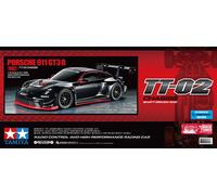 Tamiya 1/10 scale R/C model car assembly kit Porsche 911 GT3 R (992) TT-02