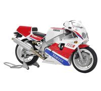 Tamiya 14058 1:12 Yamaha FZR750R (OW01) Faithful Replica Plastic Kit, Crafts, Model Kit, Assembly, Unpainted, Multi-Coloured