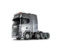 TAMIYA 56371 1:14 RC Scania 770S 8x4/4 Assembly Kit RC Truck Remote Controlled Truck Construction Toy Model Making Crafts Unpainted