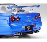 Tamiya Car Model Kit Nissan Skyline GT-R R34 V-Spec II 24258 1/24 White