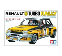 RENAULT 5 Turbo RALLY - 1:24 scale Tamiya kit 24027 with figures - Sealed parts