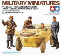 Tamiya 300035253 - 1:35 WWII Figurine Set, Swimmwagen Amphibious Car (4)